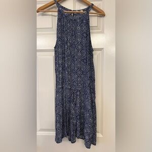 Gap Blue and White Short Romper Size Medium